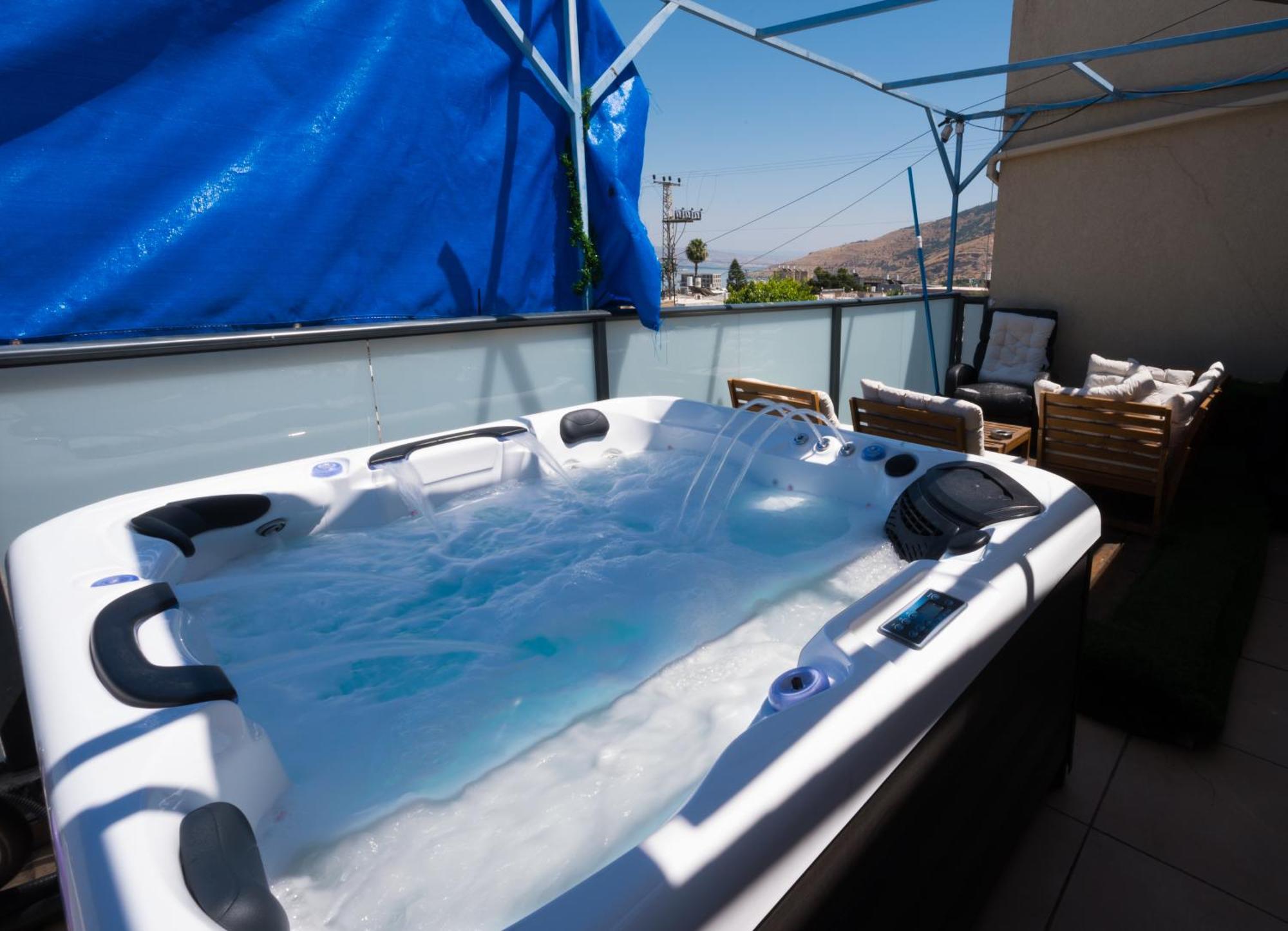 Levication 2 Bedrooms Pool&Jacuzzi Tiberias Exteriör bild