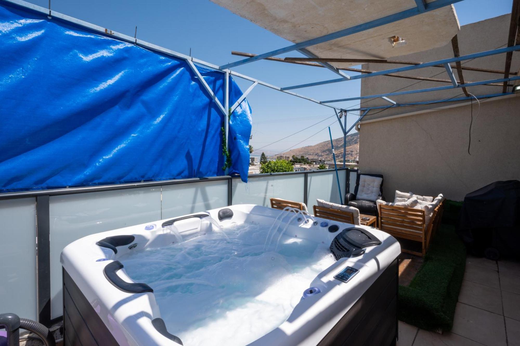 Levication 2 Bedrooms Pool&Jacuzzi Tiberias Exteriör bild